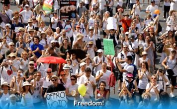 Vaccini: la grande protesta civile del popolo italiano